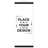 Vintage Vibes - Classic Matte Poster with Custom Magnetic Hangers - 25x60 cm 10x24″ Black wall hanger - Posters With Hanger