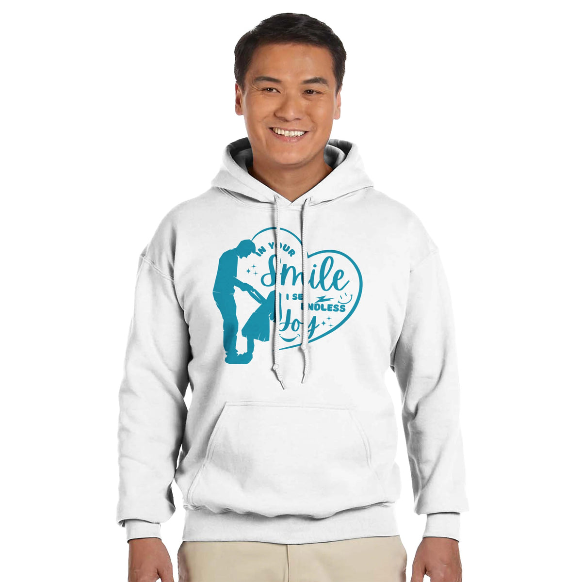 In Your Smile - A Tribute to Unconditional Love - White - Hoodies