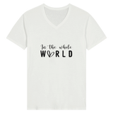 Worldly Whispers - A Typographic Tale of Memories - White - T-shirts