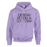 Unleash Your Potential - Inspiring 'Quiero Puedo & Lo Hare' - Orchid - Hoodies