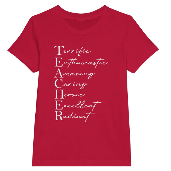 Excellence Personified - Showcase Your Terrific Traits! - Red - Kids' T-shirts