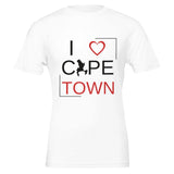 I Love Cape Town - Heartfelt Pride - White - T-Shirts