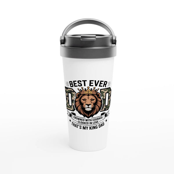 Best Ever Dad – Stainless Steel Mug Gift - - Mugs