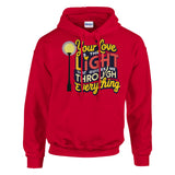 For the Light of My Life – A Cozy Gift for Your Husband - Red - Hoodies