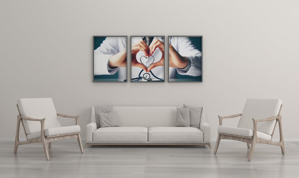 Medical Compassion in Focus - 12x18 - Framed Posters