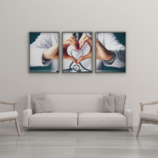 Medical Compassion in Focus - 12x18 - Framed Posters