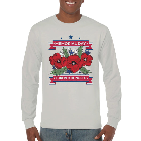 Forever Honored Tee – A Memorial Day Gift of Gratitude - - Long Sleeves T-shirts