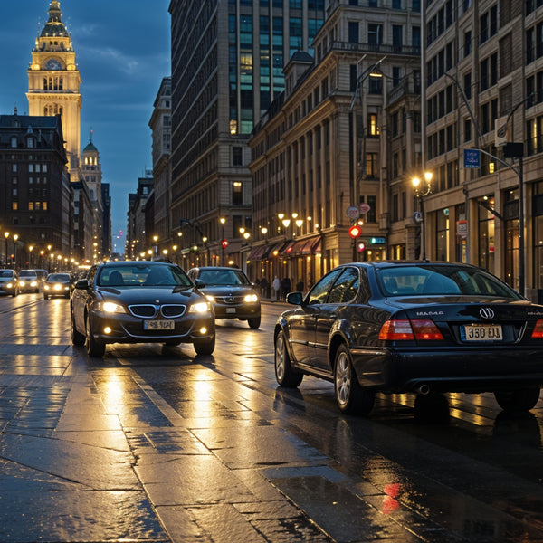 Chicago’s AI Innovative Nightscape - - Framed Posters