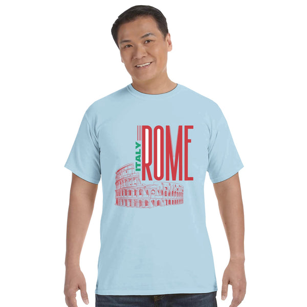 Echoes of Ancient Rome - chambray - Crewneck T-shirts