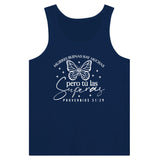 Exceeding Virtue - 'Mujeres Buenas Hay Muchas' - Navy - Tank Tops