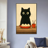 Cat Lover’s Delight – Elegant Metal Framed Poster - Default Title - Metal Framed Posters