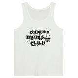 Empowerment in Threads - Chingona Moms Club - White - Tank Tops