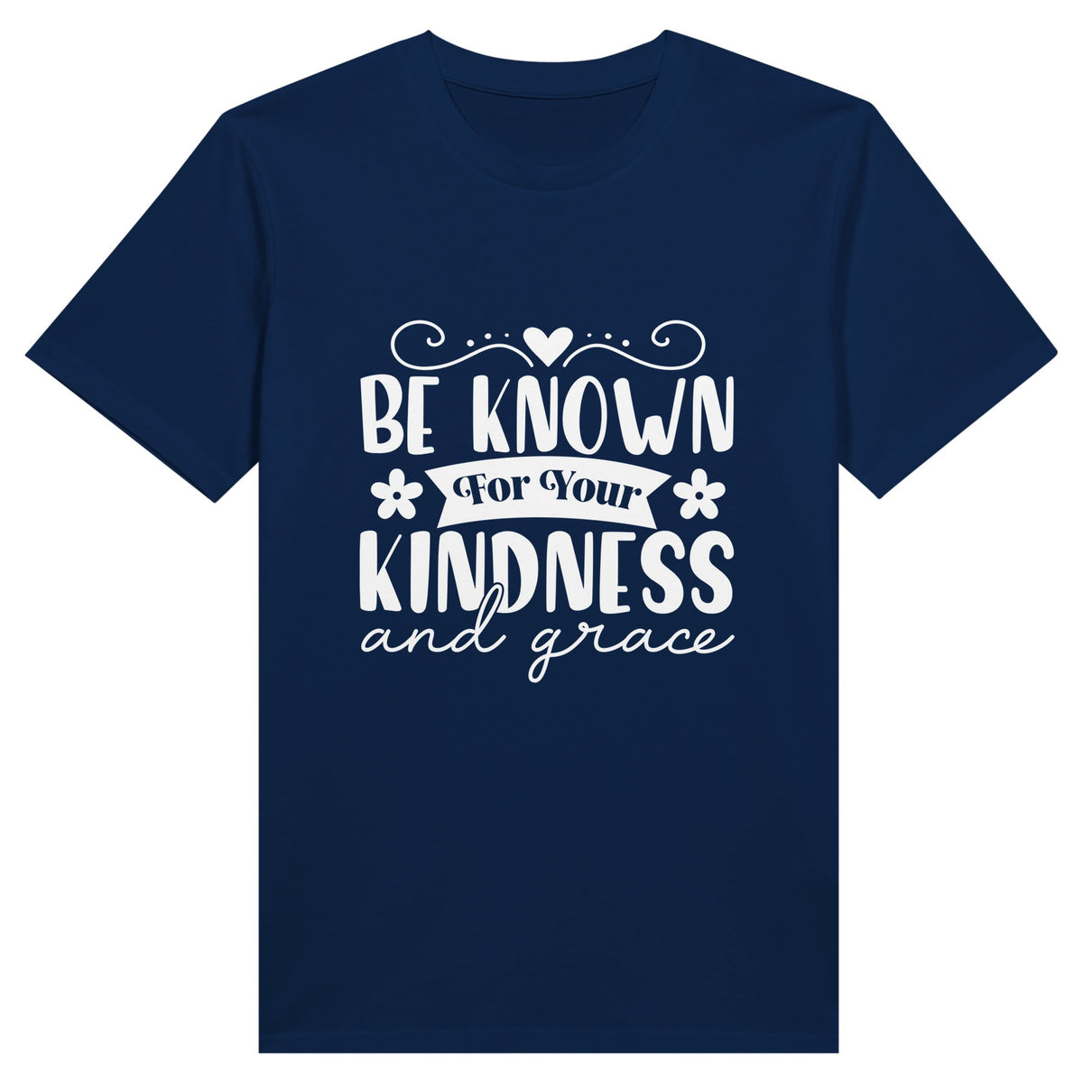 Be Known Tee - Embody Kindness & Grace - Navy - T-shirts