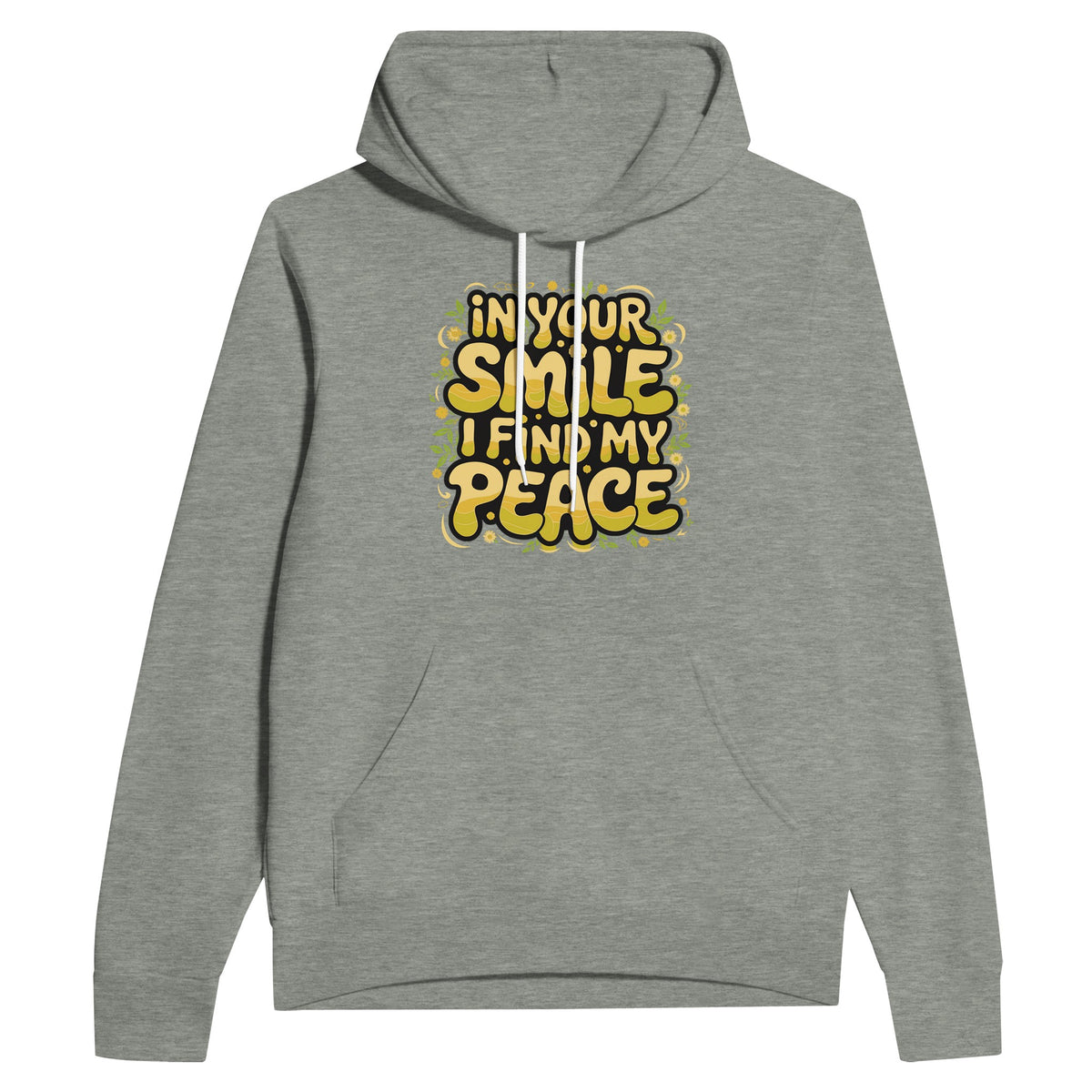 In Your Smile, I Find My Peace – A Gift of Love for Him - Athletic Heather - Hoodies