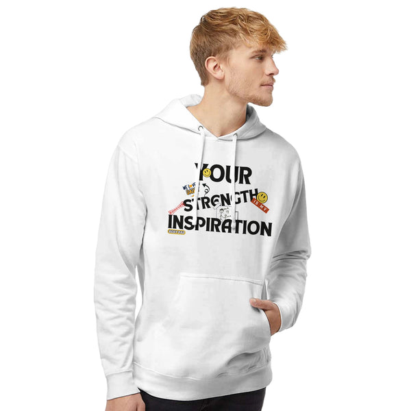 Celebrating Dad - Your Strength Inspires Me - - Sweatshirts