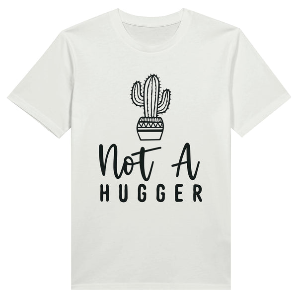 Personal Boundaries Tee - Not A Hugger Edition - White - Print Material