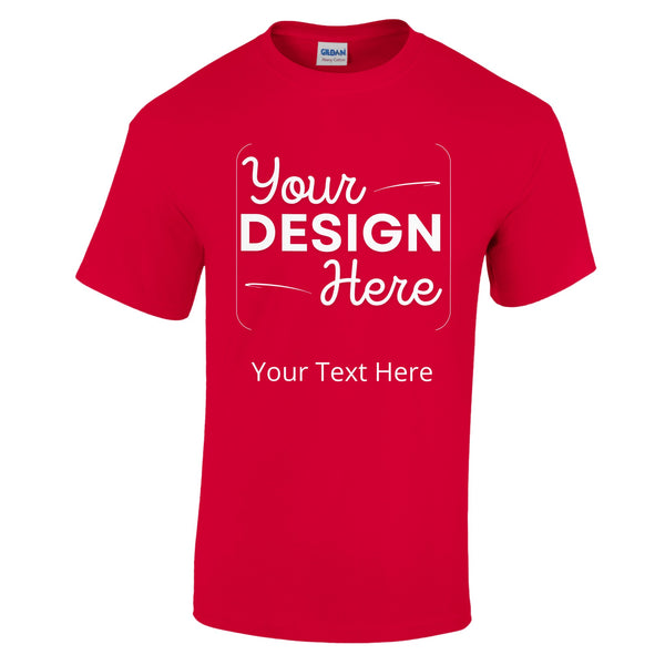 Essential Comfort - Heavyweight Unisex Tee - Red - Unisex T-Shirts