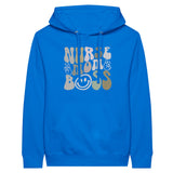 Celebrate the Strength of Nurse, Mom, Boss - Unisex Hoodie - Royal - Hoodies