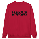 Ride the Waves - Dive into Making Waves - Red - Sweatshirt