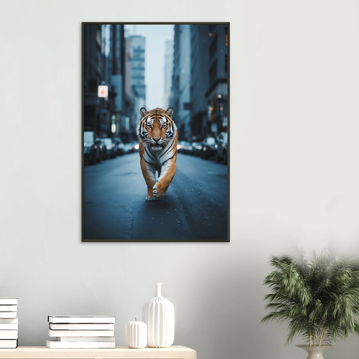 Urban Roar, Wild Core - Metal Framed Poster - Default Title - Metal Framed Posters