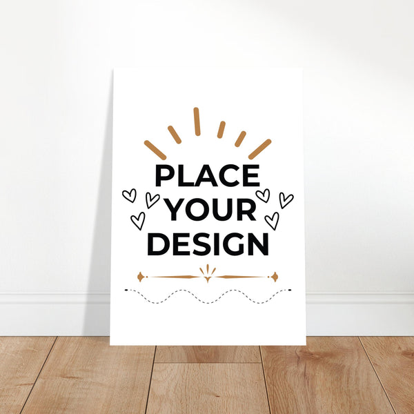 Luxurious Matte Paper Poster – Elevate Your Space - - Paper Posters