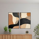 Gift of Warm Abstraction – Framed Poster - 24x36 - Wooden Framed Posters