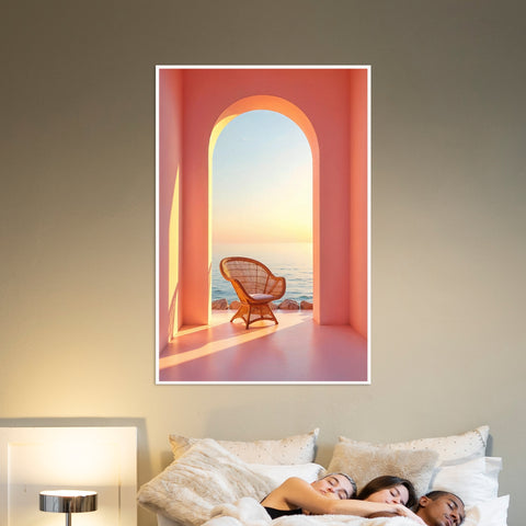 Image of Pastel Coastal Escape
