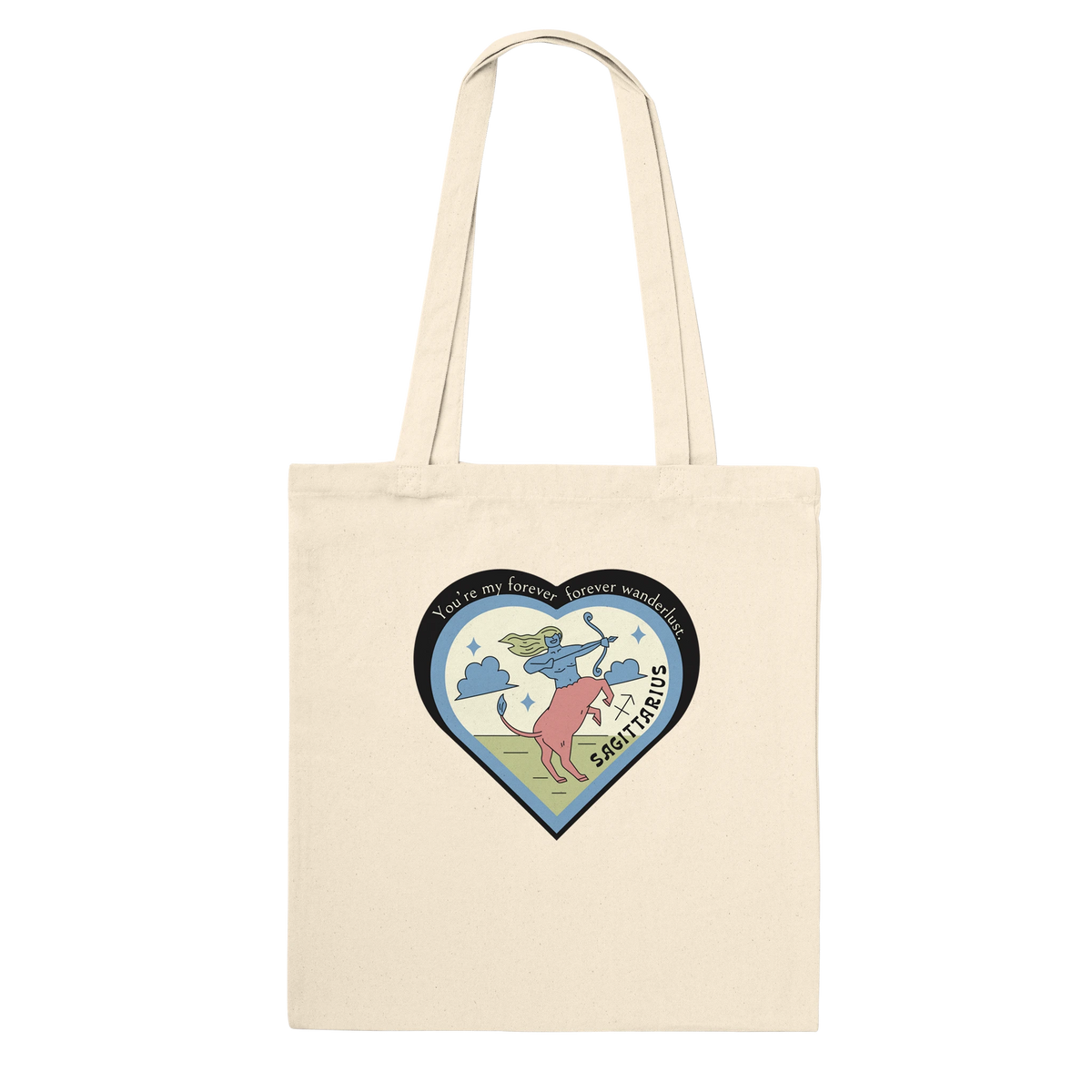 Zodiac Premium Tote Bag Gift for Her - Sagittarius - Tote Bags
