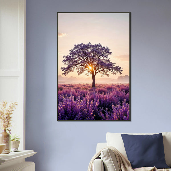 Golden Silence at Sunset - Metal Framed Poster - Default Title - Metal Framed Posters