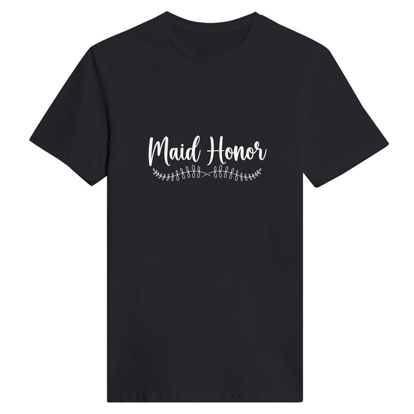 Maid of Honor - Cherished Moments Forever - T-shirt - Black - T-shirts