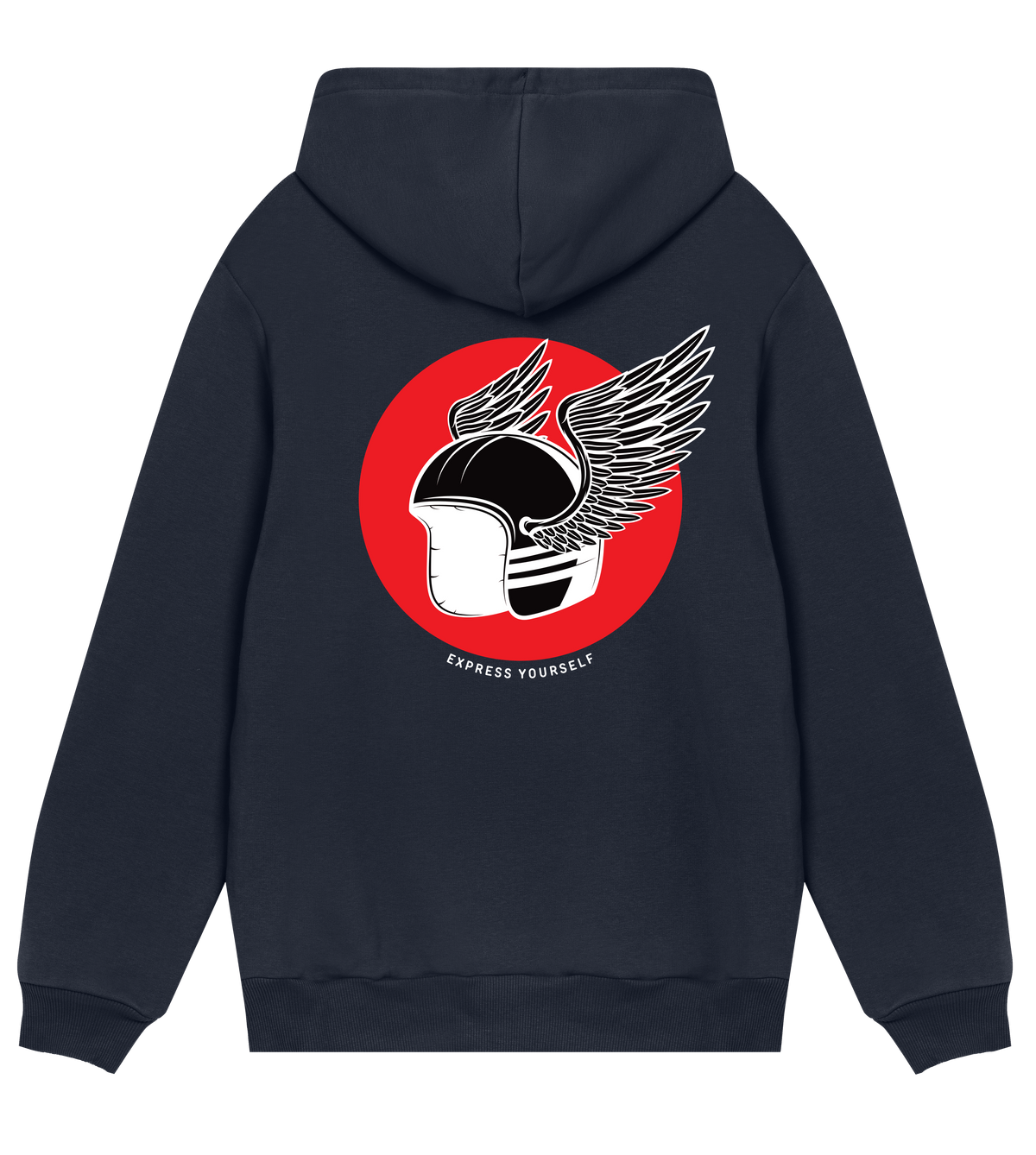 Wings of Freedom Hoodie - Dark blue men - Hoodies
