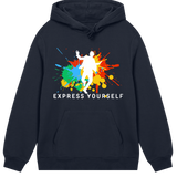 Artistic Expression - The Express Yourself Hoodie - Dark blue men - Hoodies