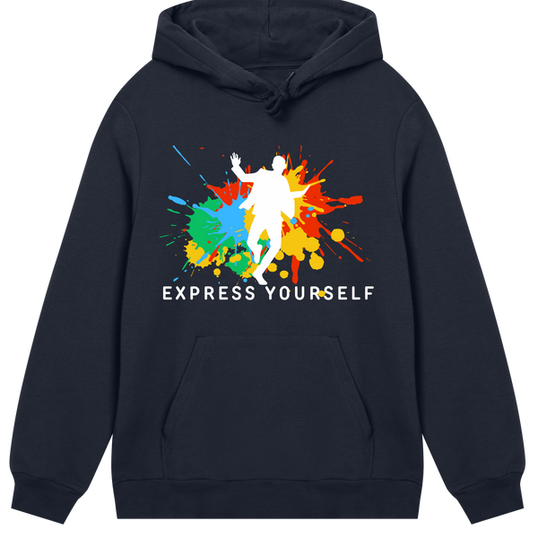 Artistic Expression - The Express Yourself Hoodie - Dark blue men - Hoodies