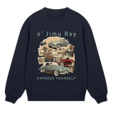 Vintage Vibes - Classic Car Sweatshirt - Dark blue men - Sweatshirts