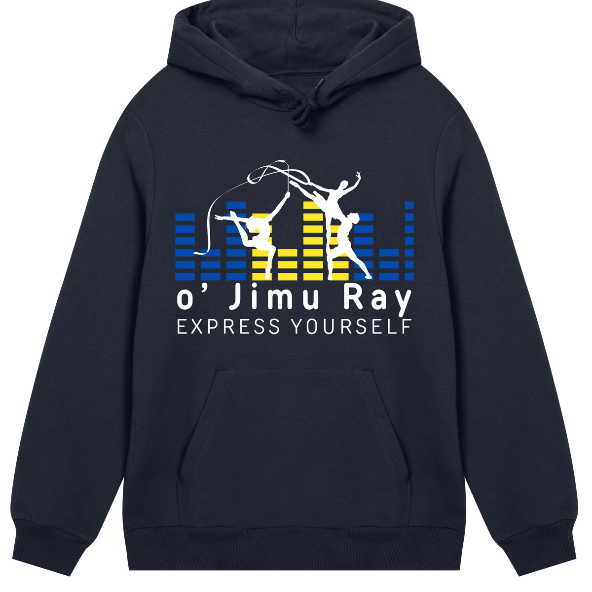 Musical Expression - Bold Style Hoodie - Dark blue men - Hoodies