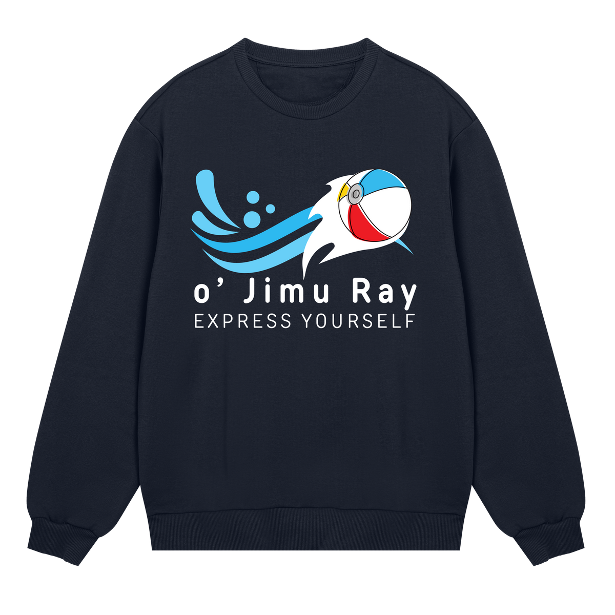 Splash of Fun - Beach Ball Sweatshirt - Dark blue men - Sweatshirts