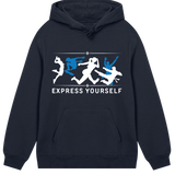 Active Vibes - Bold and Free - Dark blue men - Hoodies