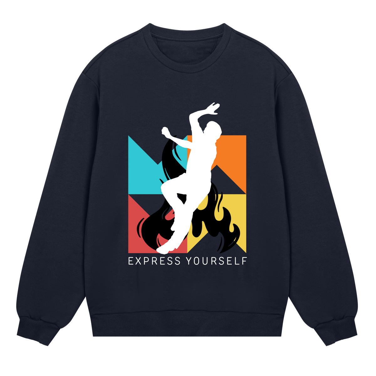 Creative Pulse Pullover - Dark blue men - Sweatshirts