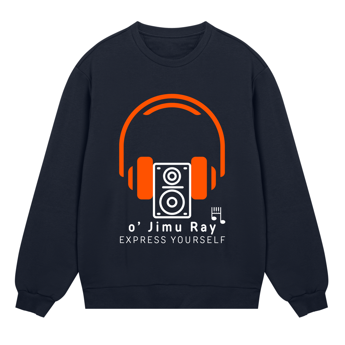 Audio Vibes Sweatshirt - Dark blue men - Sweatshirts