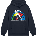 Bold Expressions: - Men’s Hoodie - Dark blue men - Hoodies