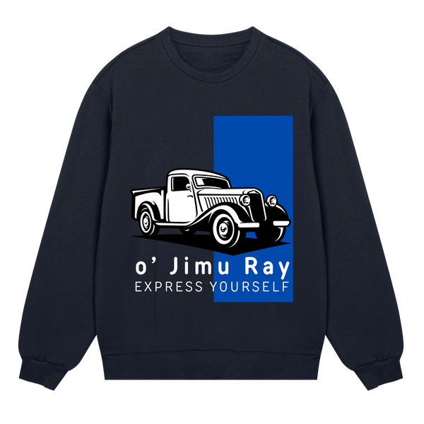 Vintage Vibe Sweatshirt - Dark blue men - Sweatshirts