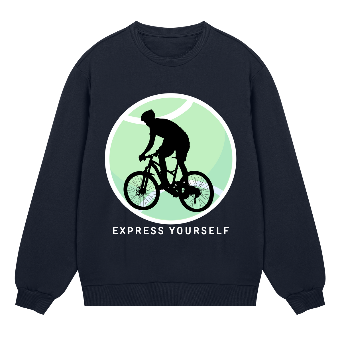 Cyclist's Freedom Sweatshirt - Dark blue men - Sweatshirts