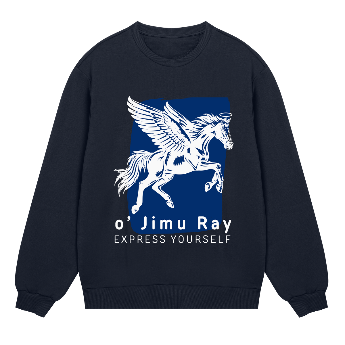 Mythical Flight - Stylish Sweatshirt - Dark blue men - Sweatshirts