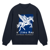 Mythical Flight - Stylish Sweatshirt - Dark blue men - Sweatshirts