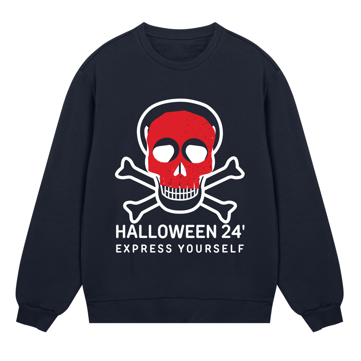 Skull Vibe - Express Yourself - Dark blue men - Sweatshirts