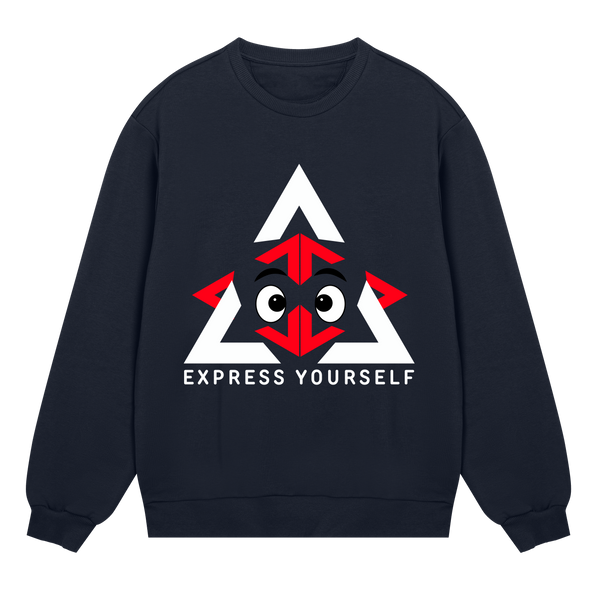 Bold Arrows Sweater - Dark blue men - Sweatshirts