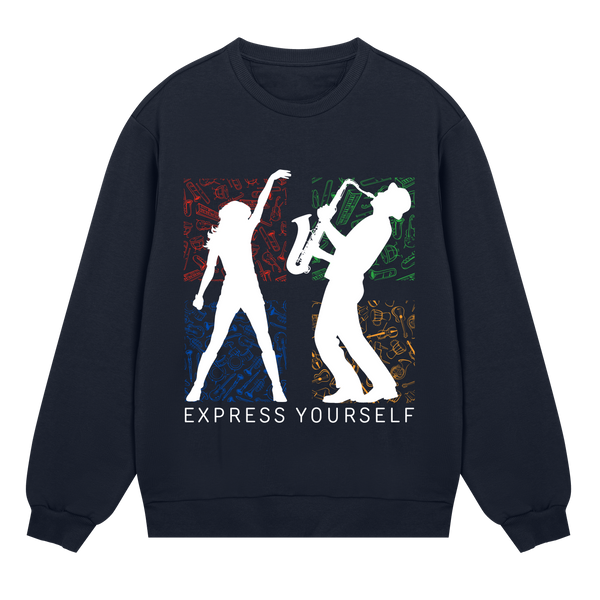 Dynamic Melodies - Stand Out - Dark blue men - Sweatshirts