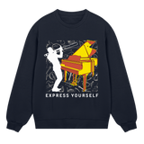 Jazz & Blues - Express Your Rhythm - Dark blue men - Sweatshirts