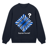 Question Your Limits - Dynamic Design - Dark blue men - Sweatshirts