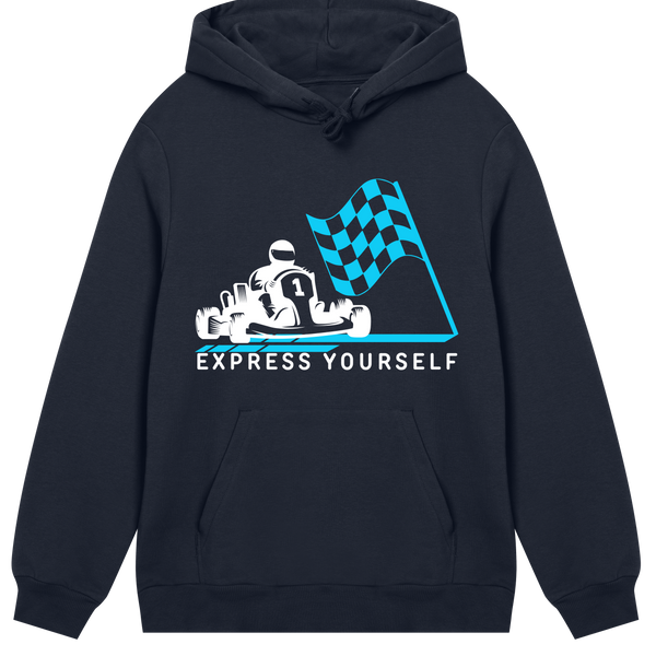 Race to Style - Express Yourself Hoodie - Dark blue men - Hoodies